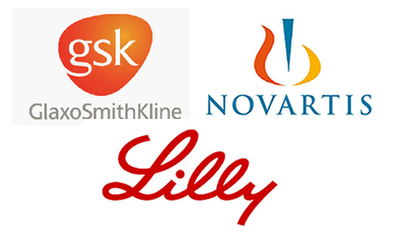 GSK, Novartis, Lilly play musical chairs