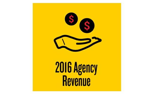 The top 100 healthcare agencies, ranked by 2016 revenue