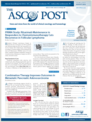 ASCO Post launches in print, and online