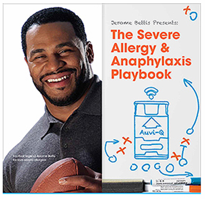 Ex-NFLer, Sanofi talk anaphylaxis