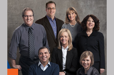 Scott Cotherman (CEO) at left, with CAHG’s executive staff
