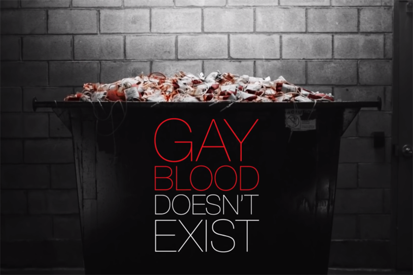 There’s no such thing as gay blood, says campaign from FCB Health
