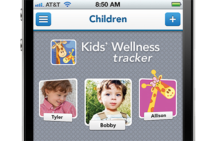 DiD work for the Tylenol Kids' Wellness Tracker App