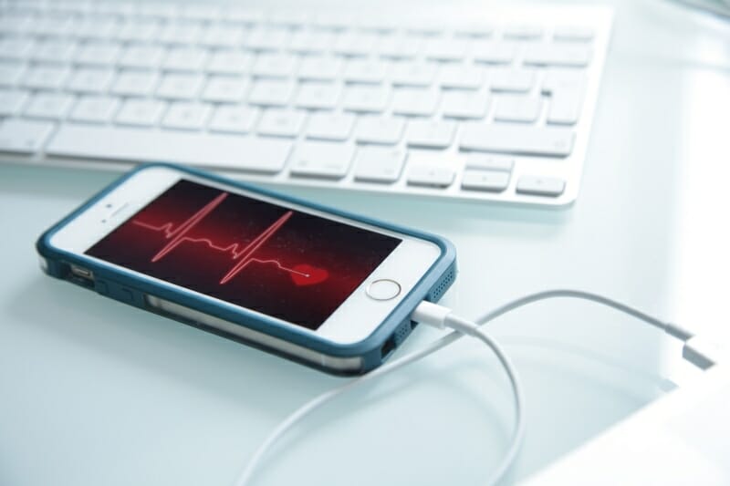 Digital health, smartphone.