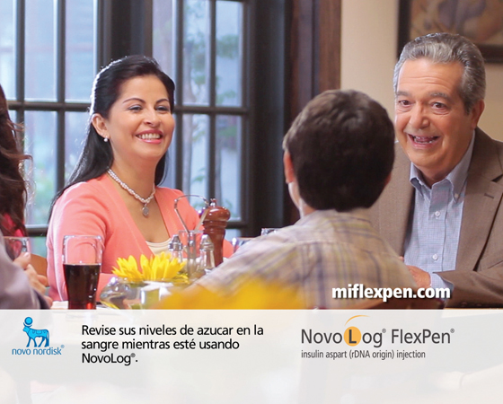 Novo Nordisk launches "robust" Hispanic FlexPen play