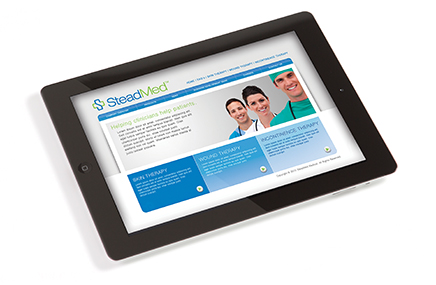 A GCG iPad piece for SteadMed Medical