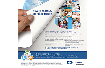This ad promotes the Sensing Systems of Covidien