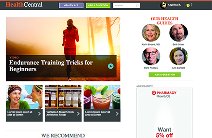 Remedy’s HealthCentral.com is getting a makeover