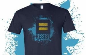 LGBTQ Resist t-shirt