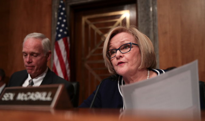 McCaskill takes aim at DTC ad tax deduction; measure expected to face stiff resistance