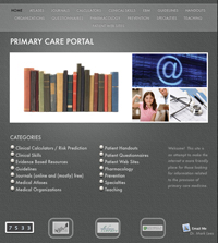 Media Choice: Primary Care Portal
