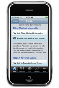 Pfizer, AZ let clinicians query medical affairs staff via mobile phone