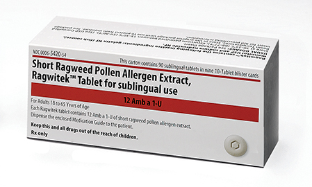 Teachable moment for new allergy tabs