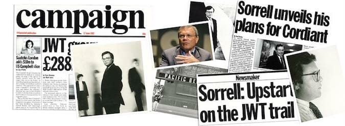 Making headlines: Key moments throughout Martin Sorrell’s historic career