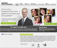 Amgen, Pfizer and Project Runway's Tim Gunn offer psoriasis style tips