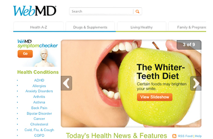 WebMD adds clicks but not adspend
