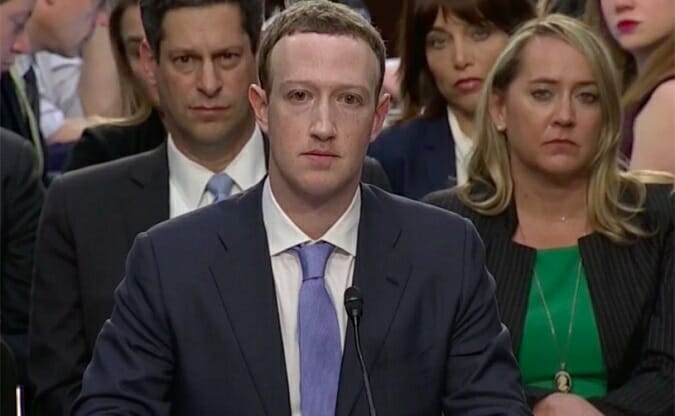 Facebook share price rebounds after Zuckerberg’s testimony