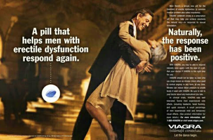 Viagra advertisement