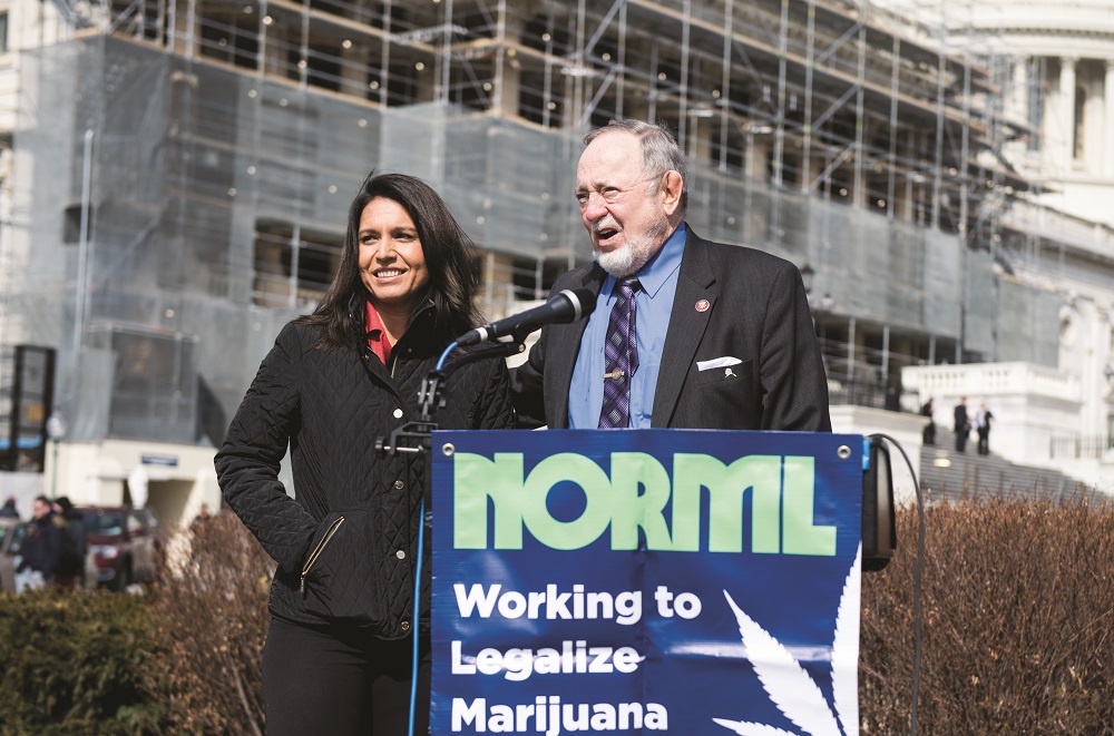 Rep. Tulsi Gabbard (D-HI) and Rep. Don Young (R-AK) Marijuana Legalization