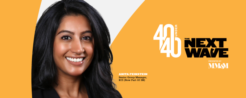 40 Under 40 Social Congrats Profile Headshot Anita-Feinstein