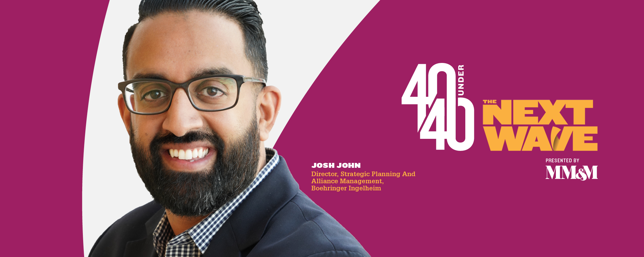 40 Under 40 2020: Josh John, Boehringer Ingelheim