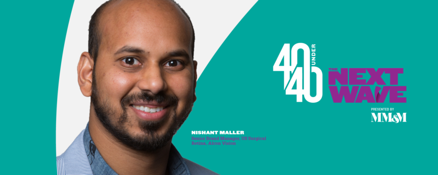 40 Under 40 Social Congrats Profile Headshot Nishant-Maller