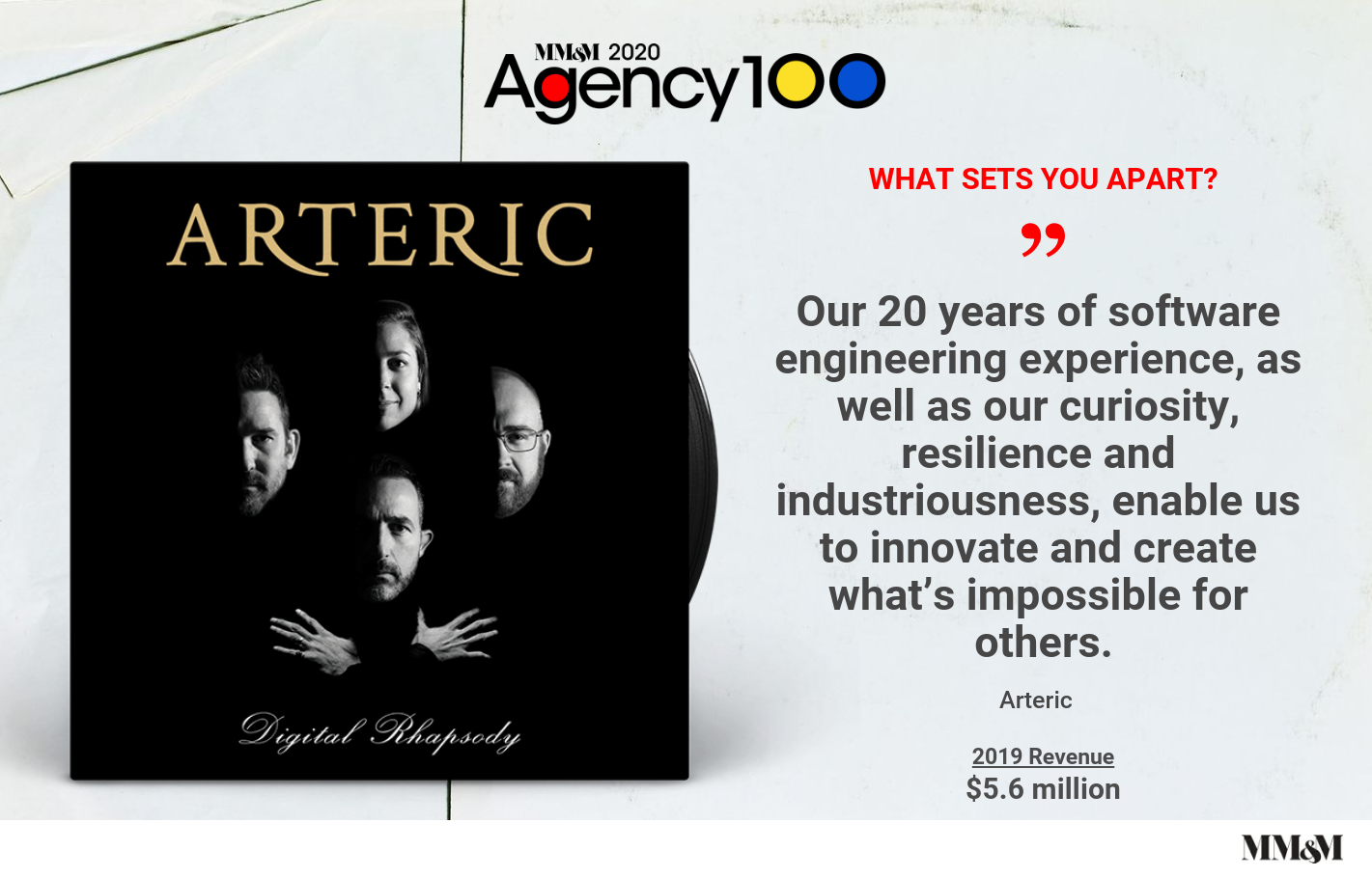 Agency 100 2020: Arteric