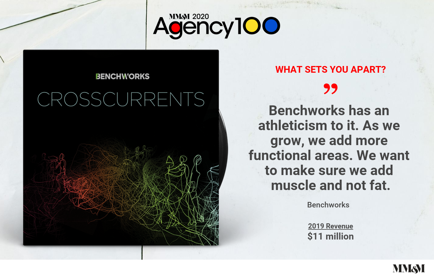 Agency 100 2020: Benchworks