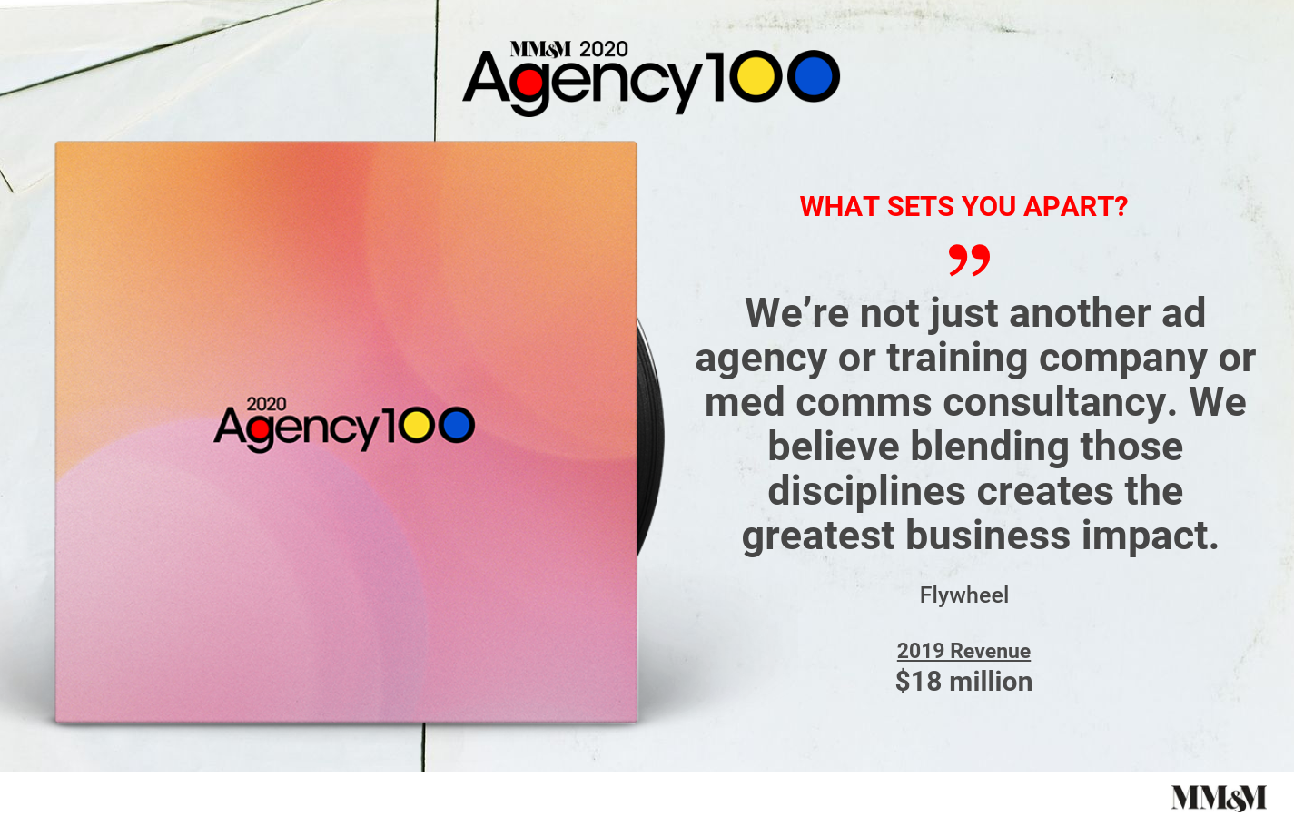 Agency 100 2020: Flywheel