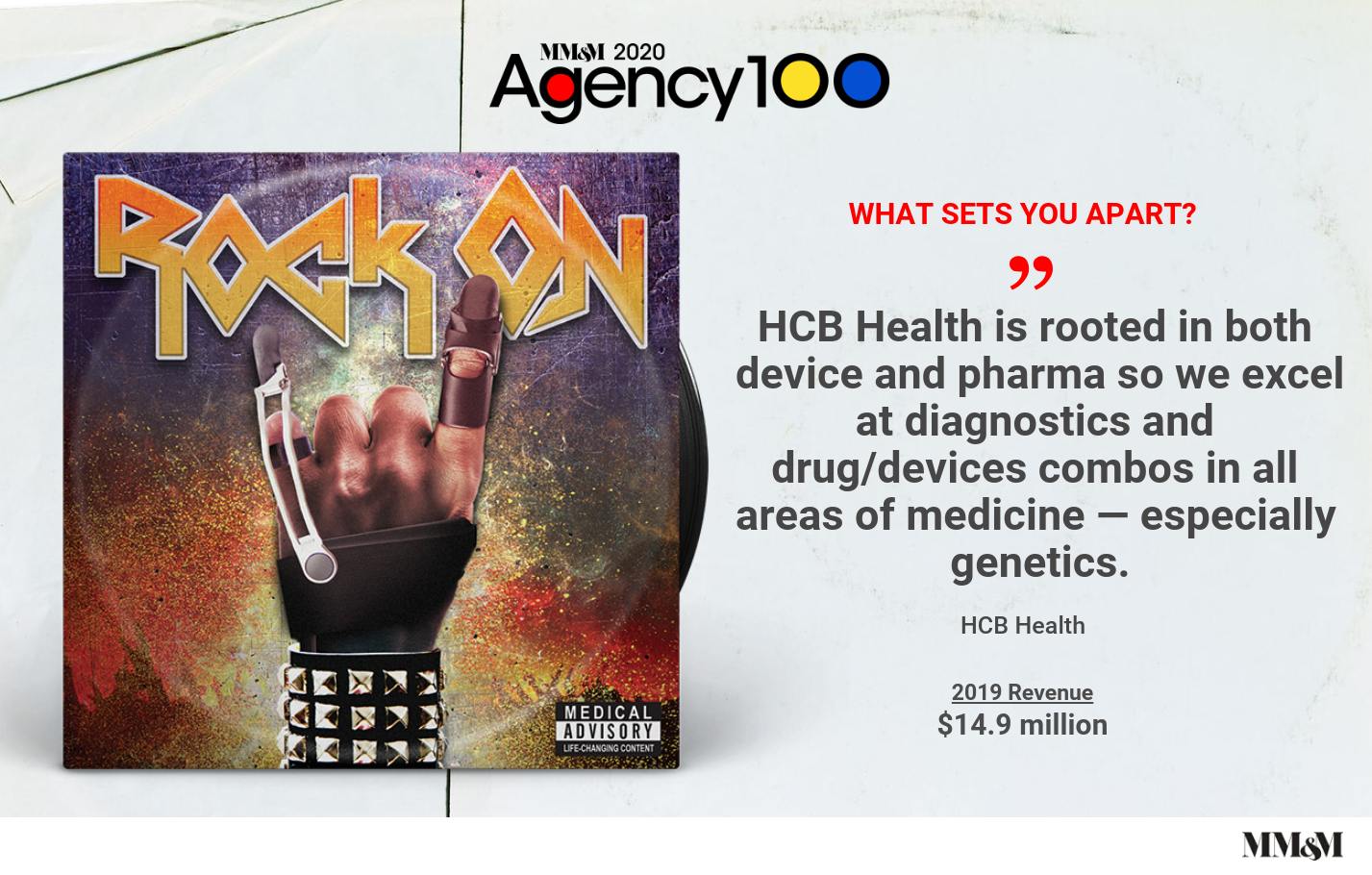 Agency 100 2020: HCB Health
