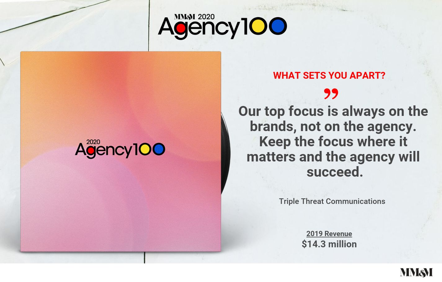 Agency 100 2020: Triple Threat Communications