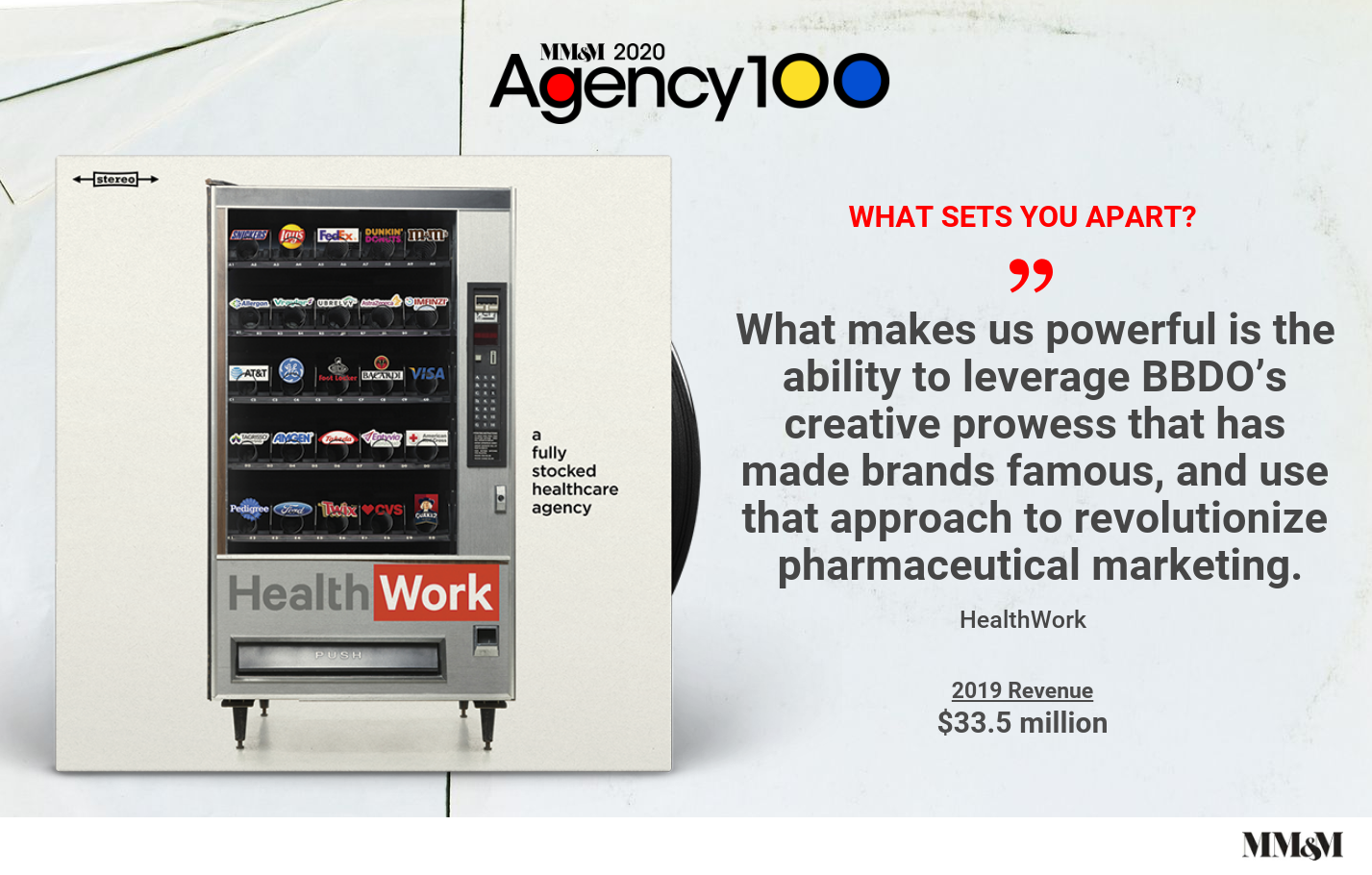 Agency 100 2020: HealthWork