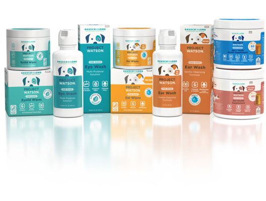Bausch + Lomb debuts line of eye, ear and wellness products for dogs