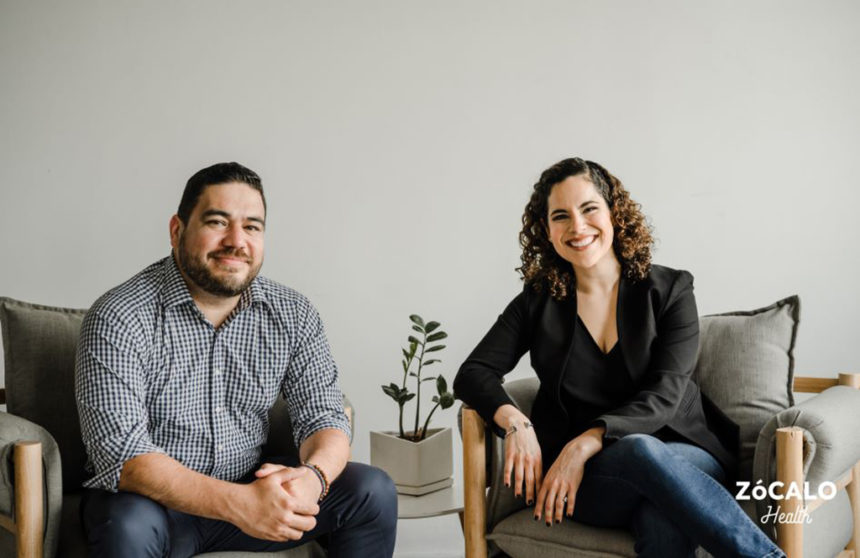 L-R: Erik Cardenas and Mariza Hardin, cofounders of Zócalo Health.