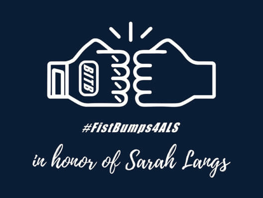 MLB Network’s Sarah Langs pitches fans on #FistBumps4ALS campaign
