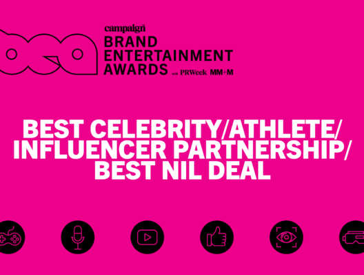 2023 Brand Entertainment Awards: Best Celebrity/Athlete/Influencer Partnership/Best NIL Deal