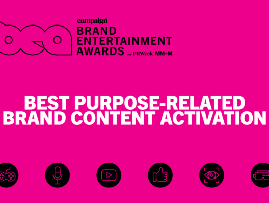 2023 Brand Entertainment Awards: Best Purpose-Related Brand Content Activation