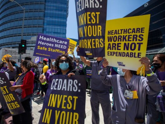 As a union pushes to cap hospital CEO pay, it’s accused of playing politics