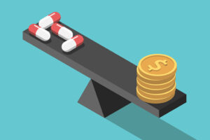 Pills and money balance