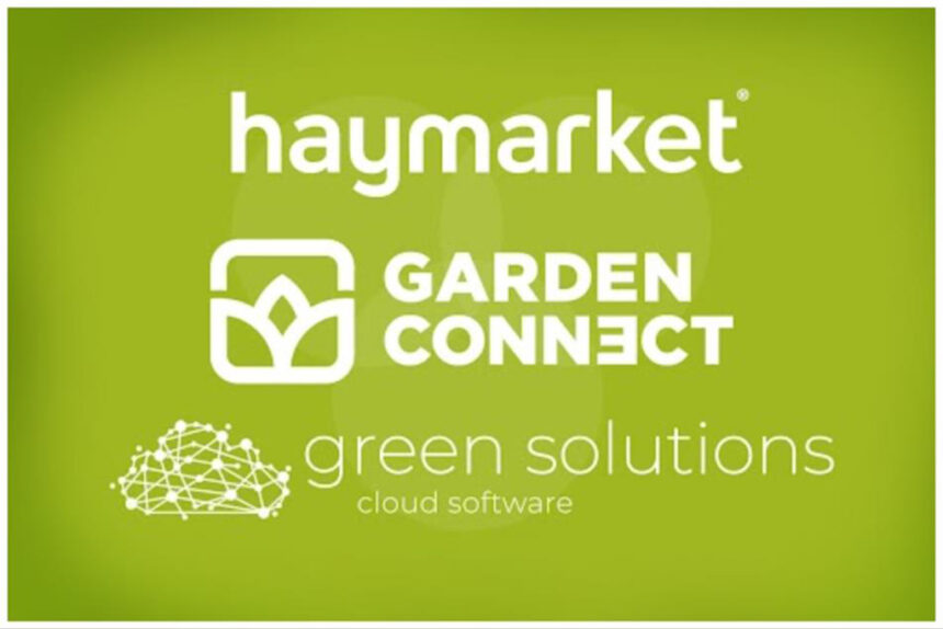 Haymarket, Garden Connect and Green Solutions logo
