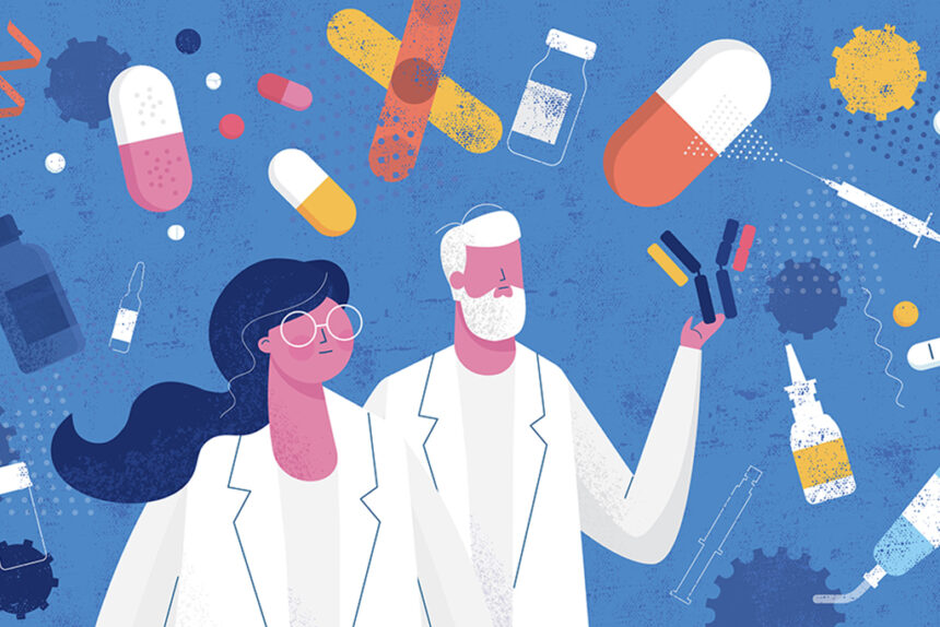 Pharmacist illustration