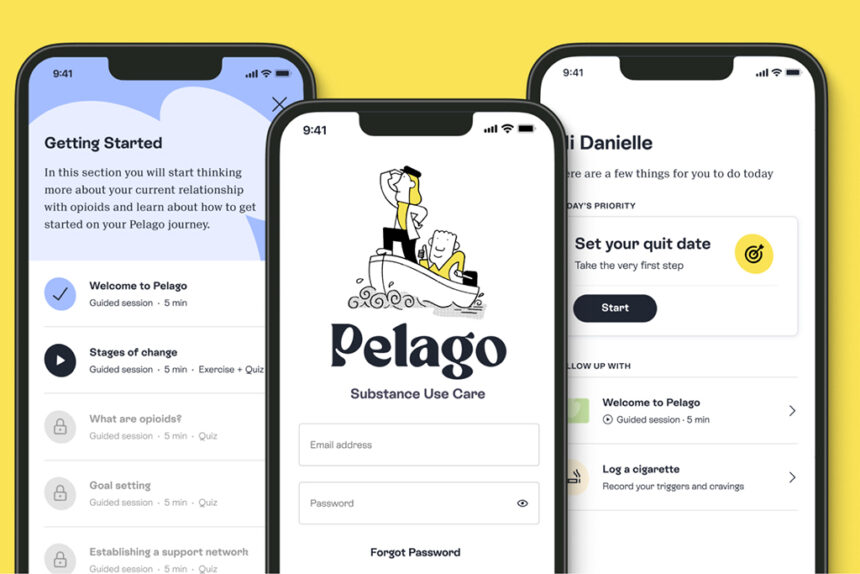 Pelago app on iPhone